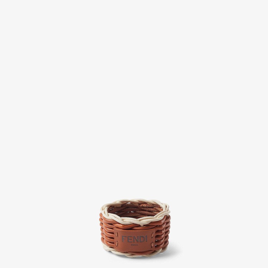 Home Decor & Lifestyle Fendi | Fendi Roma Napkin Ring Multicolor