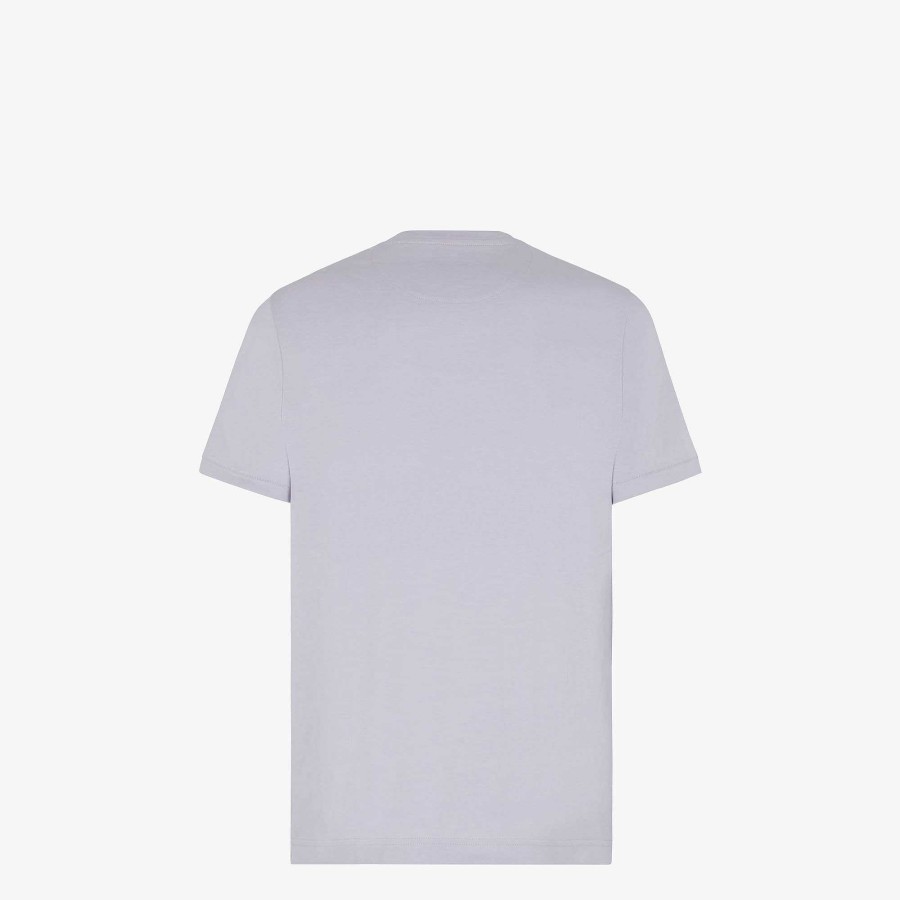 Men Fendi T-Shirts & Polos | T-Shirt Purple