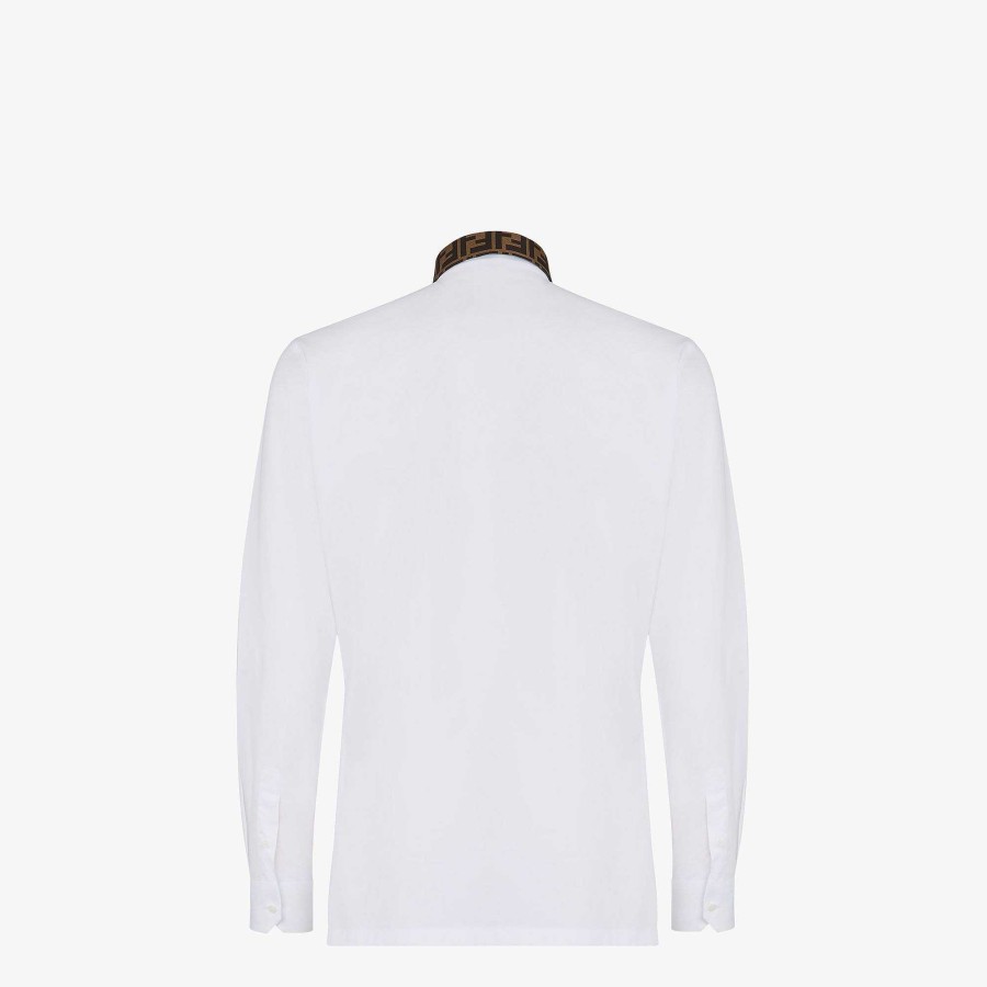 Men Fendi Shirts | Shirt White