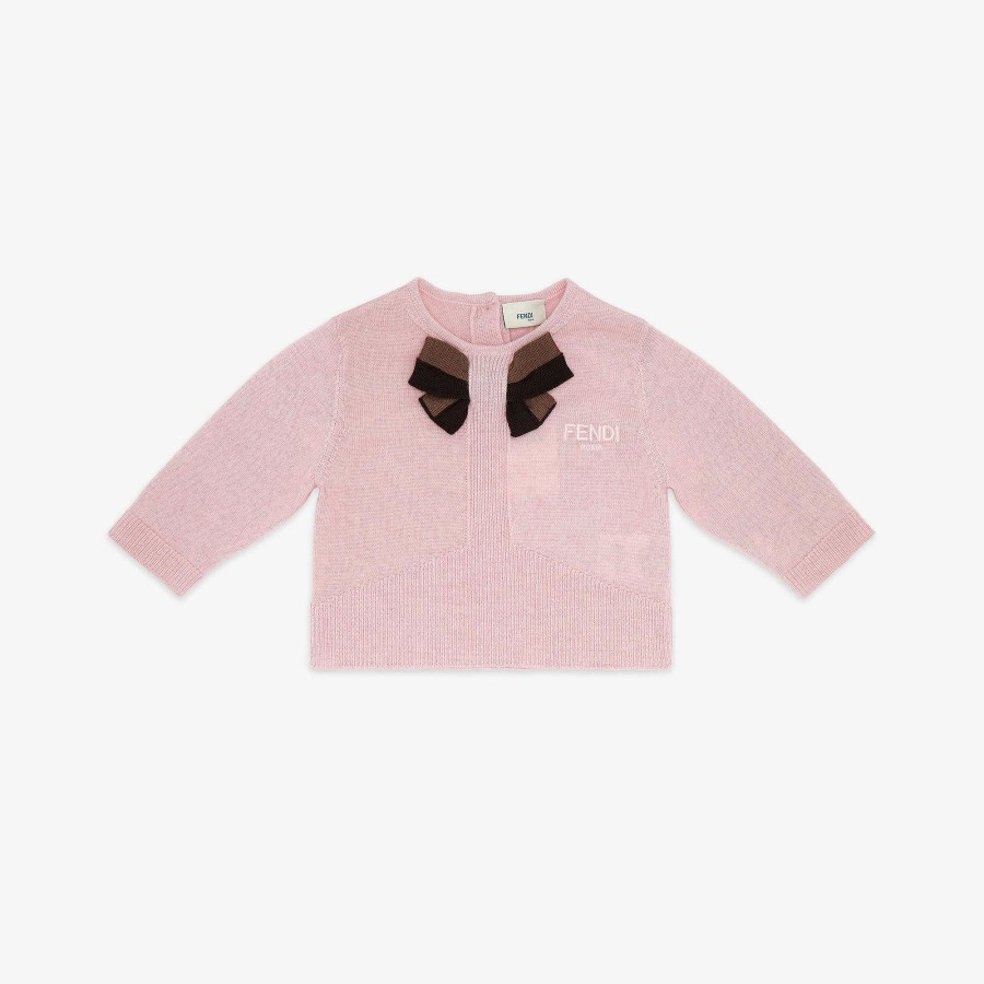 Kids Fendi Baby Girl | Baby Cardigan Pink