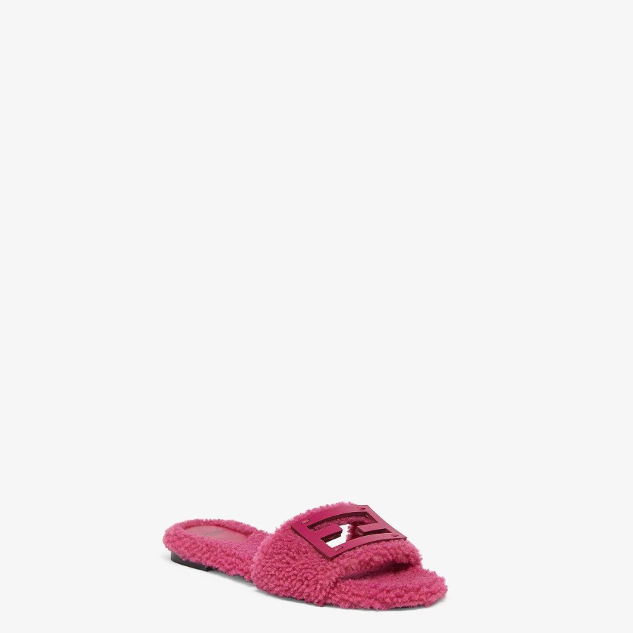 Women Fendi Sandals & Slides | Baguette Pink