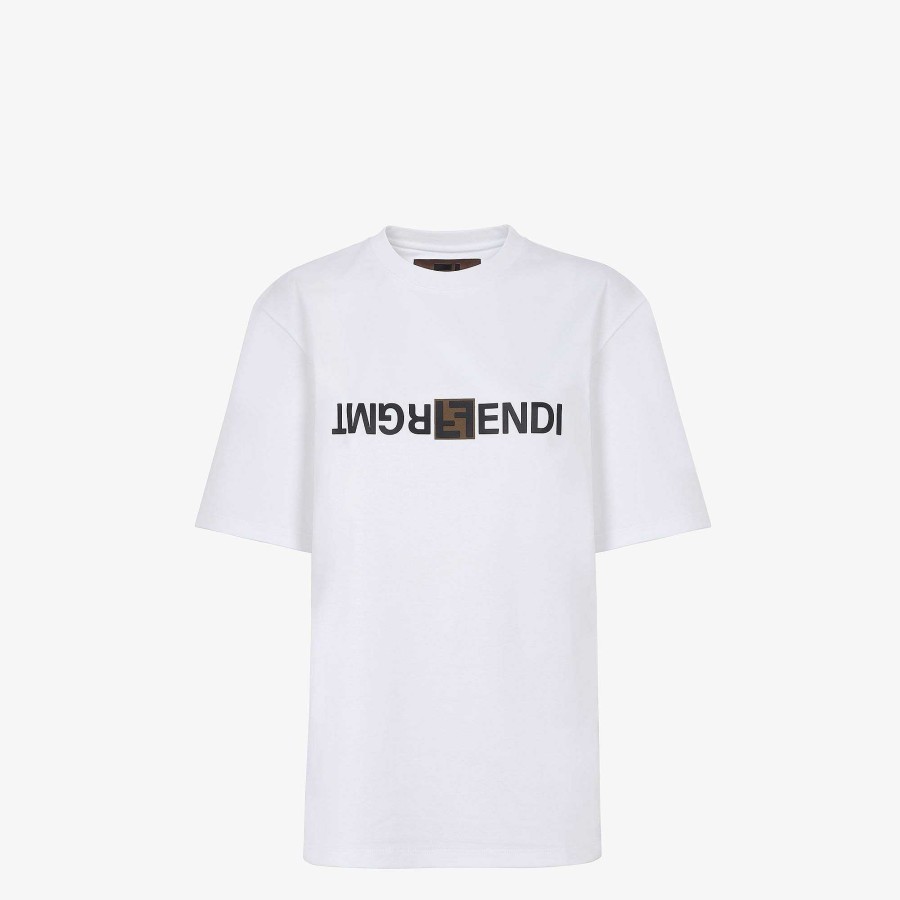 Fendi X Frgmt X Pokemon Fendi T-Shirts & Sweatshirts | T-Shirt White