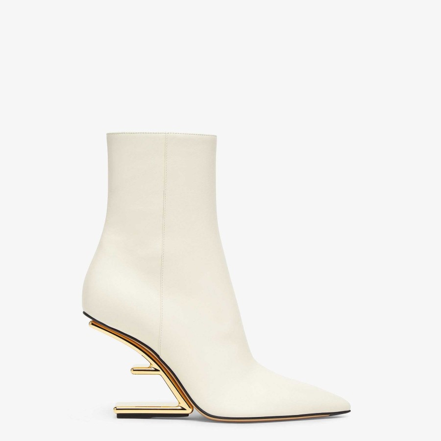 Women Fendi Boots & Ankle Boots | Fendi First White