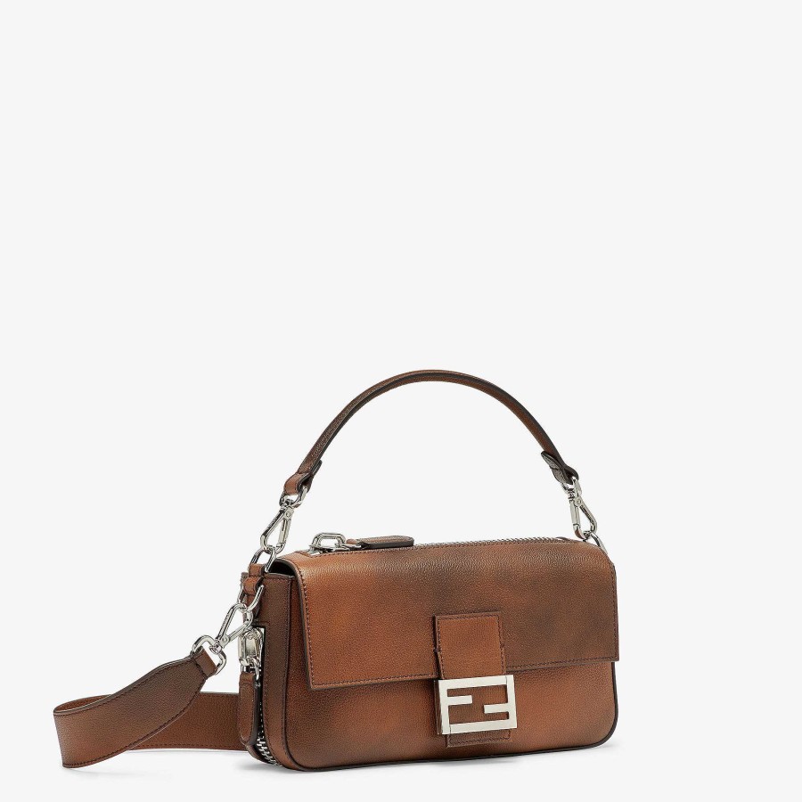 Men Fendi Messenger Bags | Baguette Brown