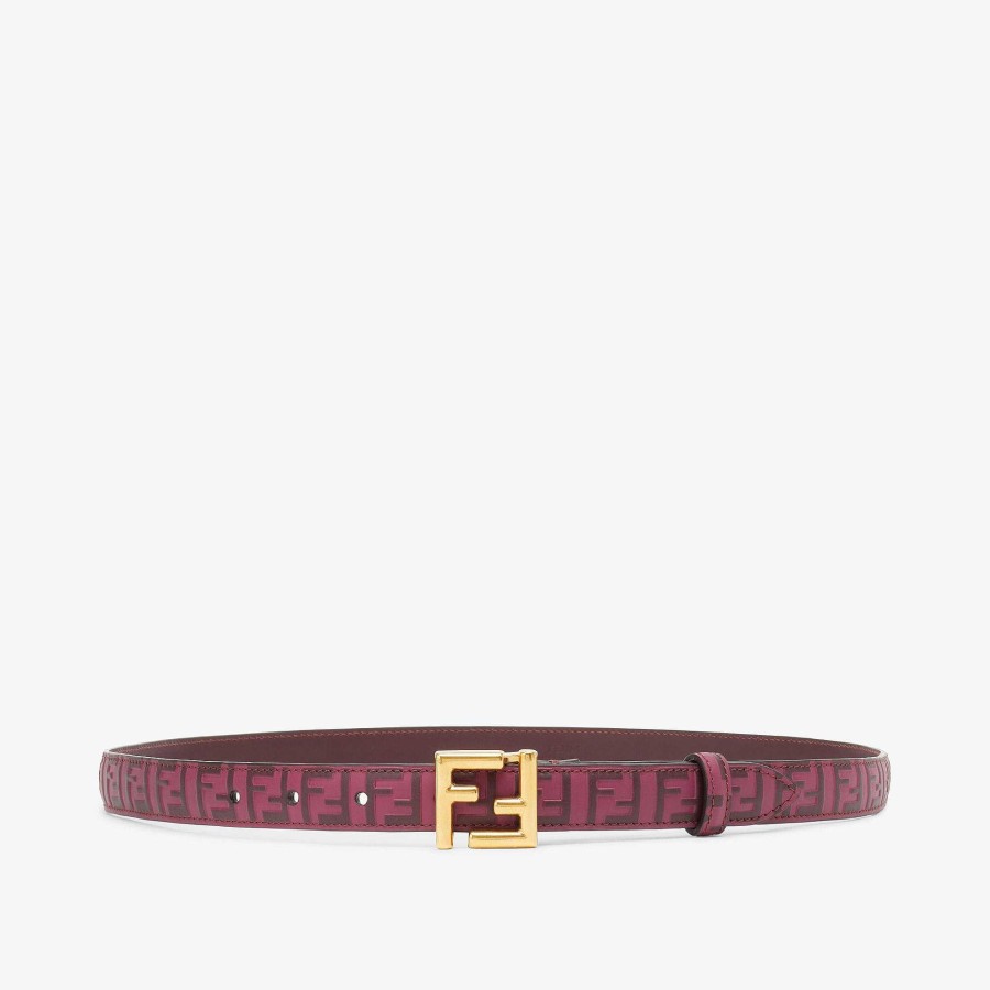 Women Fendi Belts | Ff Belt Red