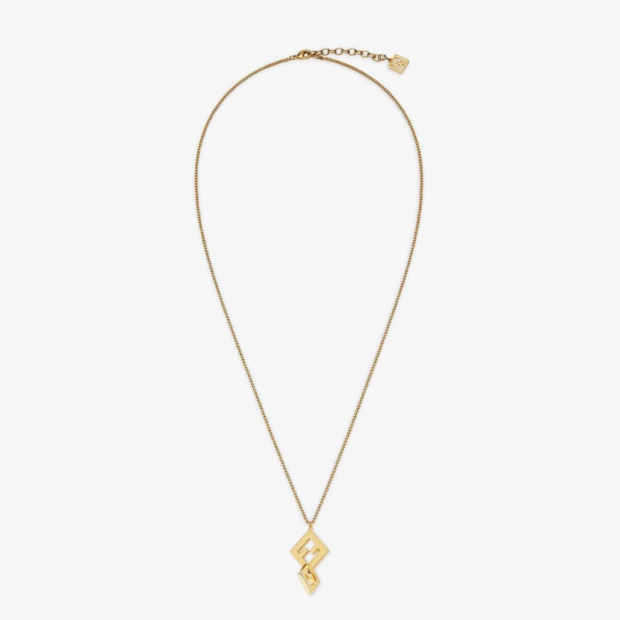 Women Fendi Necklaces | Forever Fendi Necklace Gold