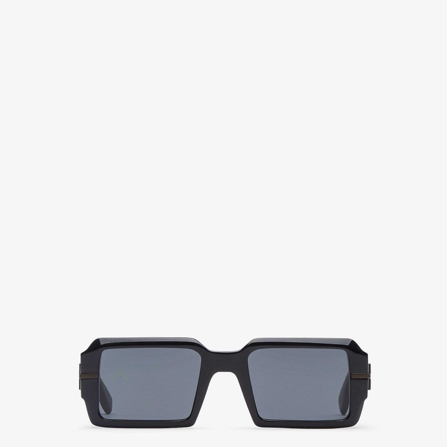 Men Fendi Sunglasses | Fendigraphy Black