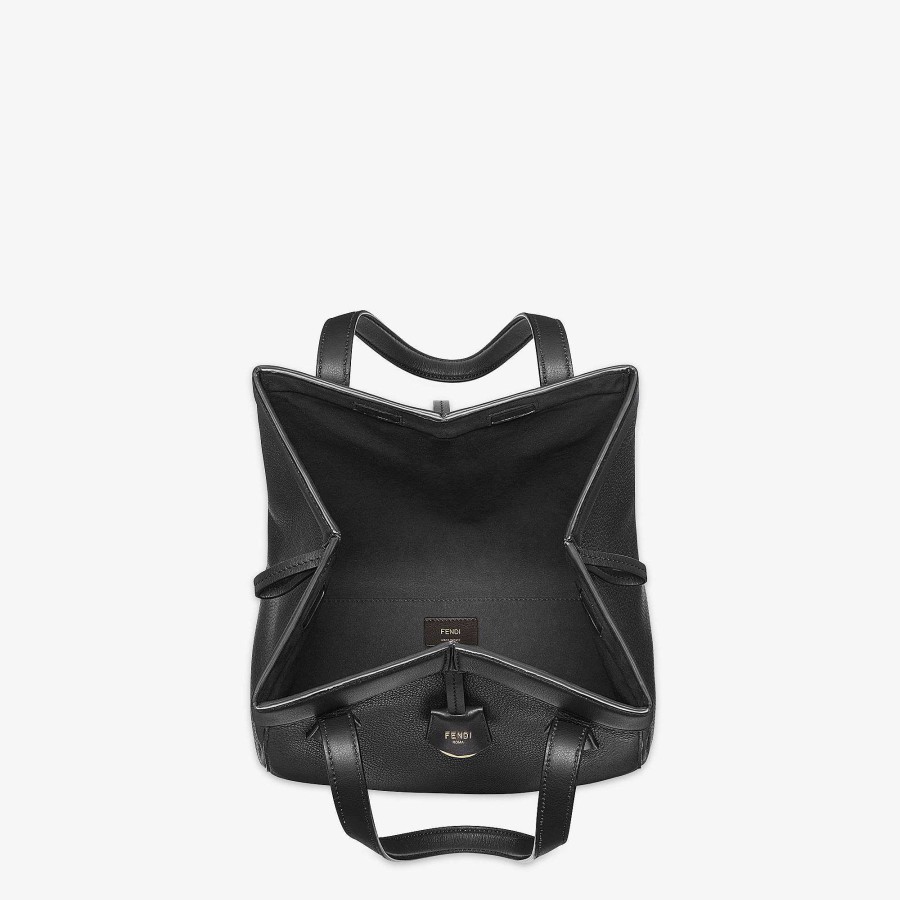 Women Fendi Bucket Bags | Fendi Origami Medium Black