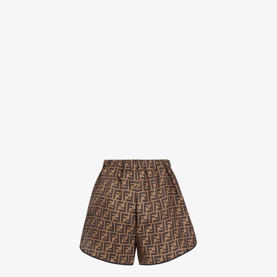 Women Fendi Pants & Shorts | Pajamas Brown