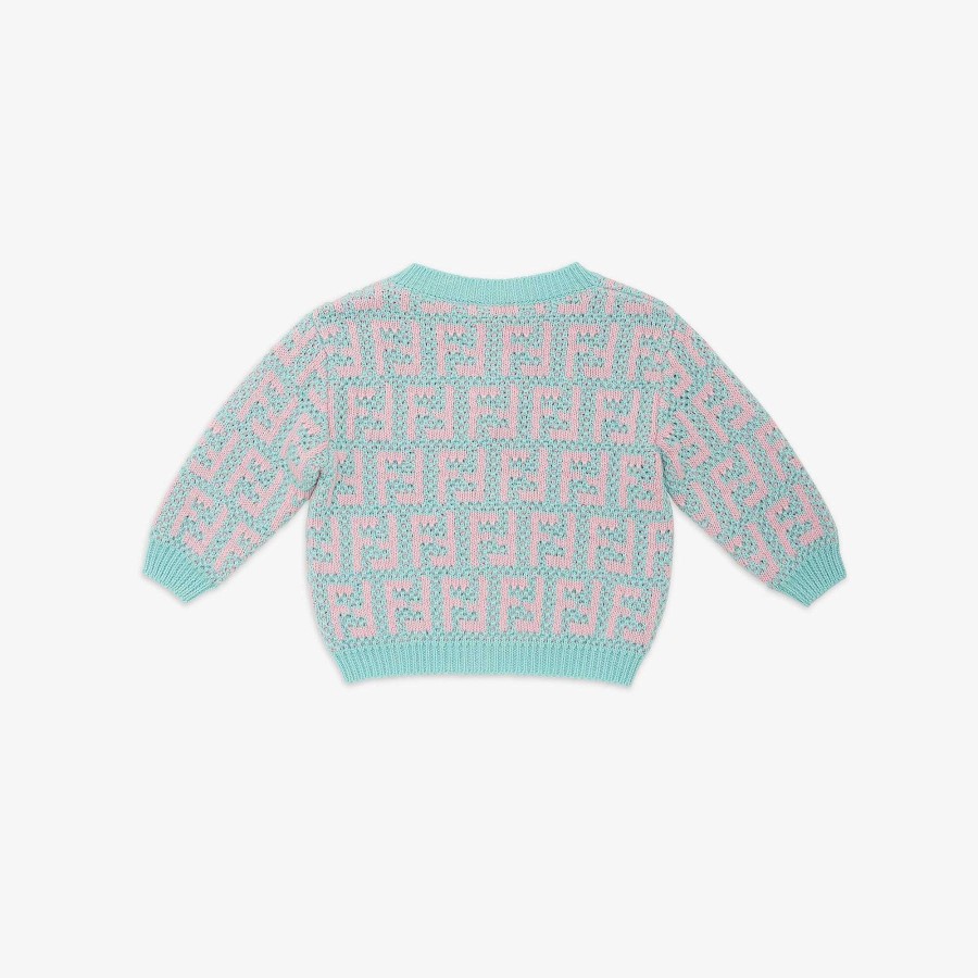 Kids Fendi Baby Girl | Baby Cardigan Multicolor