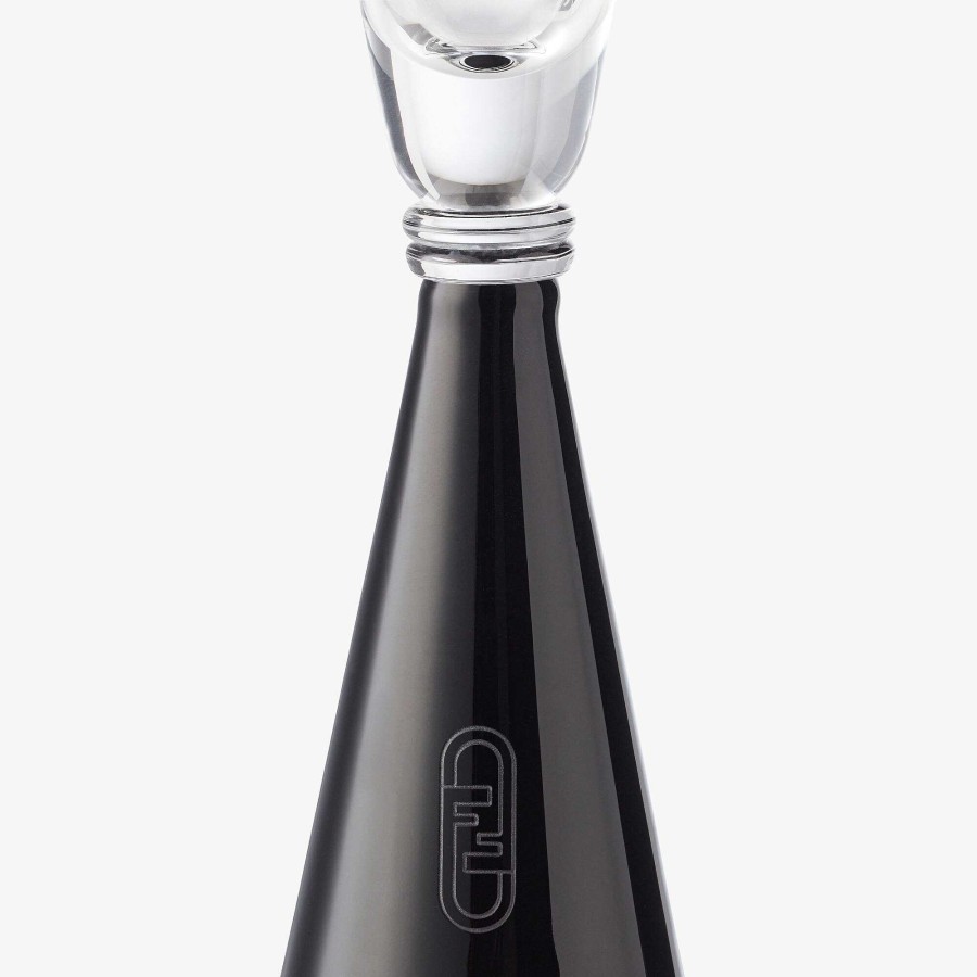 Home Decor & Lifestyle Fendi | Fendi O'Lock Champagne Glass Black