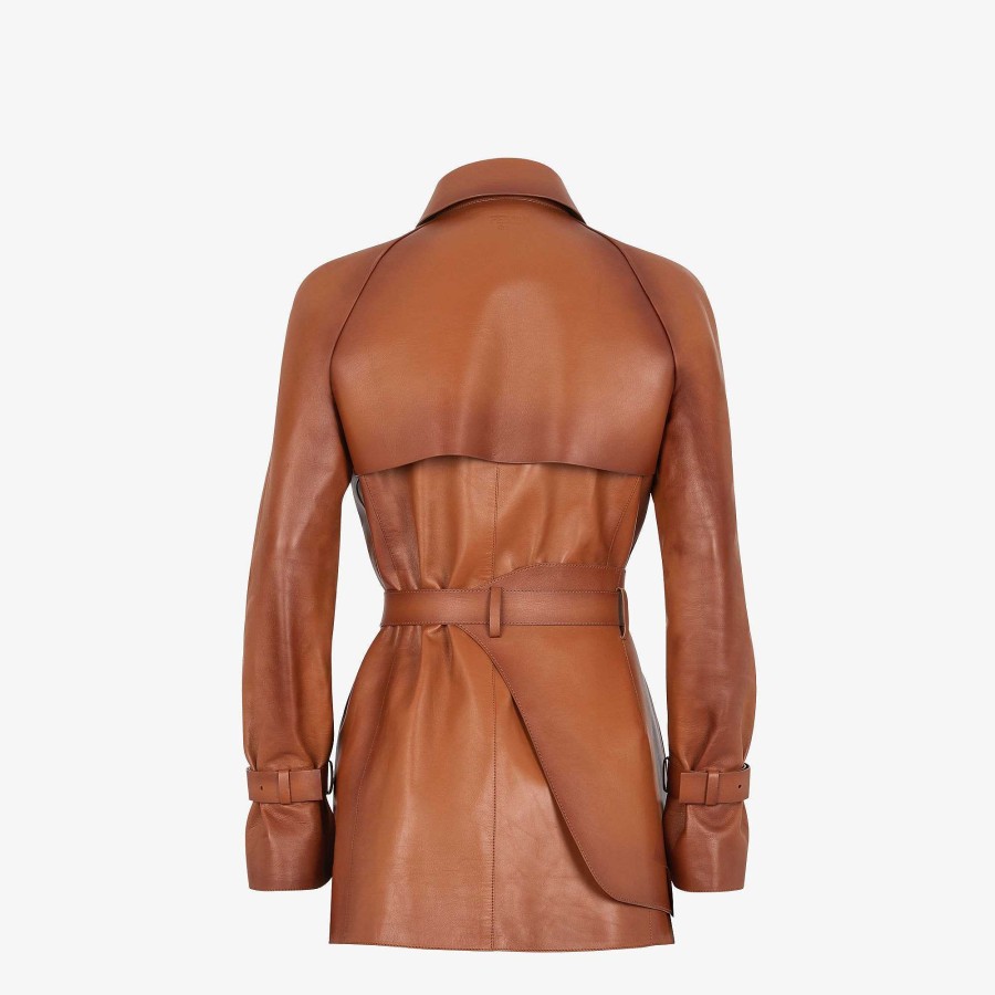 Women Fendi Jackets | Jacket Brown