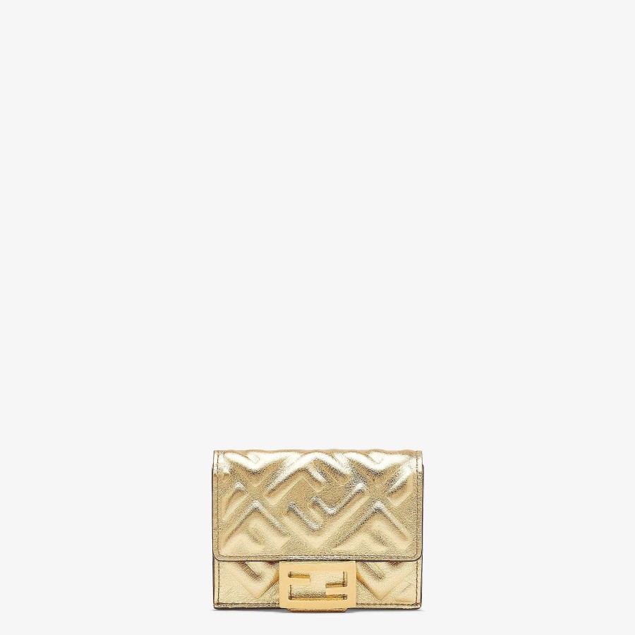 Women Fendi Wallets | Baguette Micro Trifold