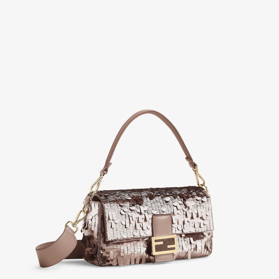 Women Fendi Shoulder & Crossbody Bags | Baguette Gray