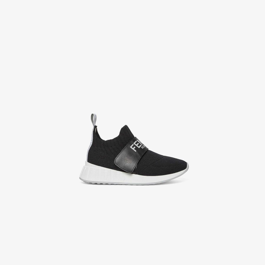 Kids Fendi Shoes | Junior Sneakers Black