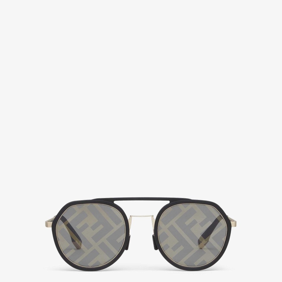 Men Fendi Sunglasses | Fendi Light Black