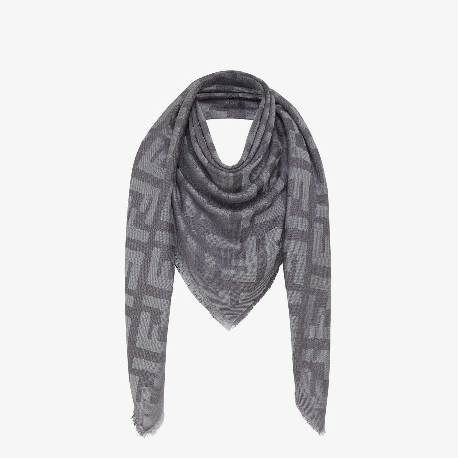 Women Fendi Scarves & Ponchos | Ff Shawl