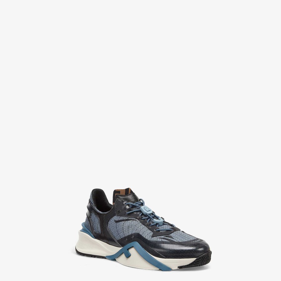 Men Fendi Sneakers | Fendi Flow Blue