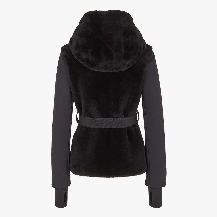 Women Fendi Skiwear | Ski Jacket Black