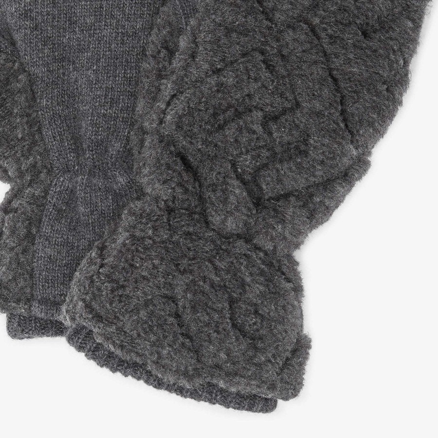 Women Fendi Hats & Gloves | Gloves Gray