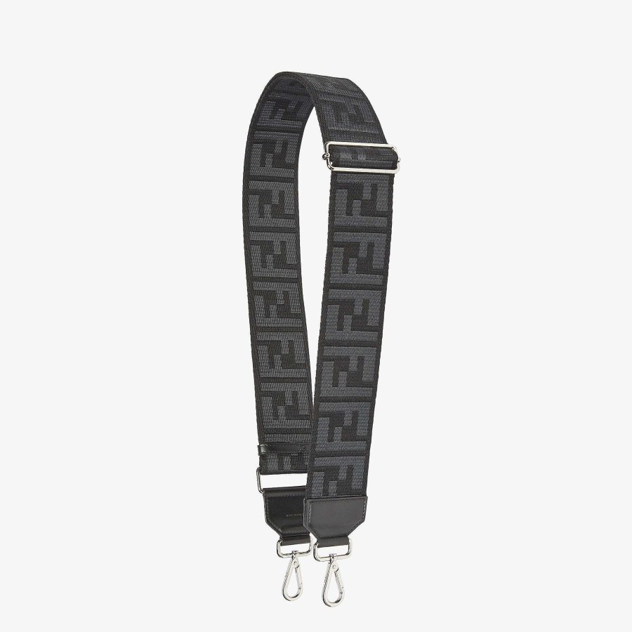 Men Fendi Key Rings & Bag Accessories | Strap You Black