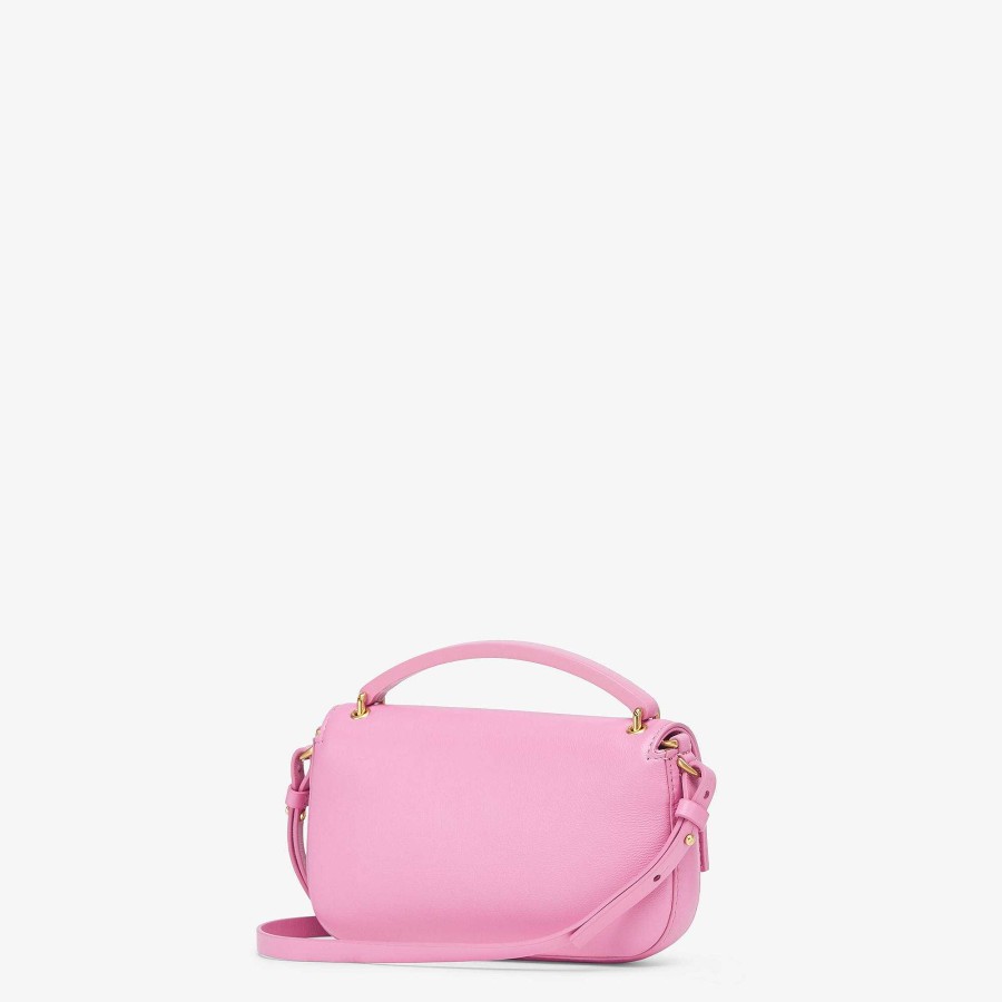 Women Fendi Mini Bags | Baguette Phone Pouch Pink