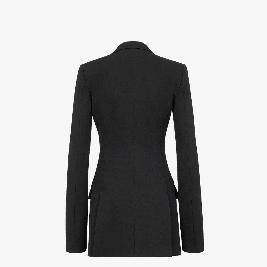 Women Fendi Jackets | Jacket Black