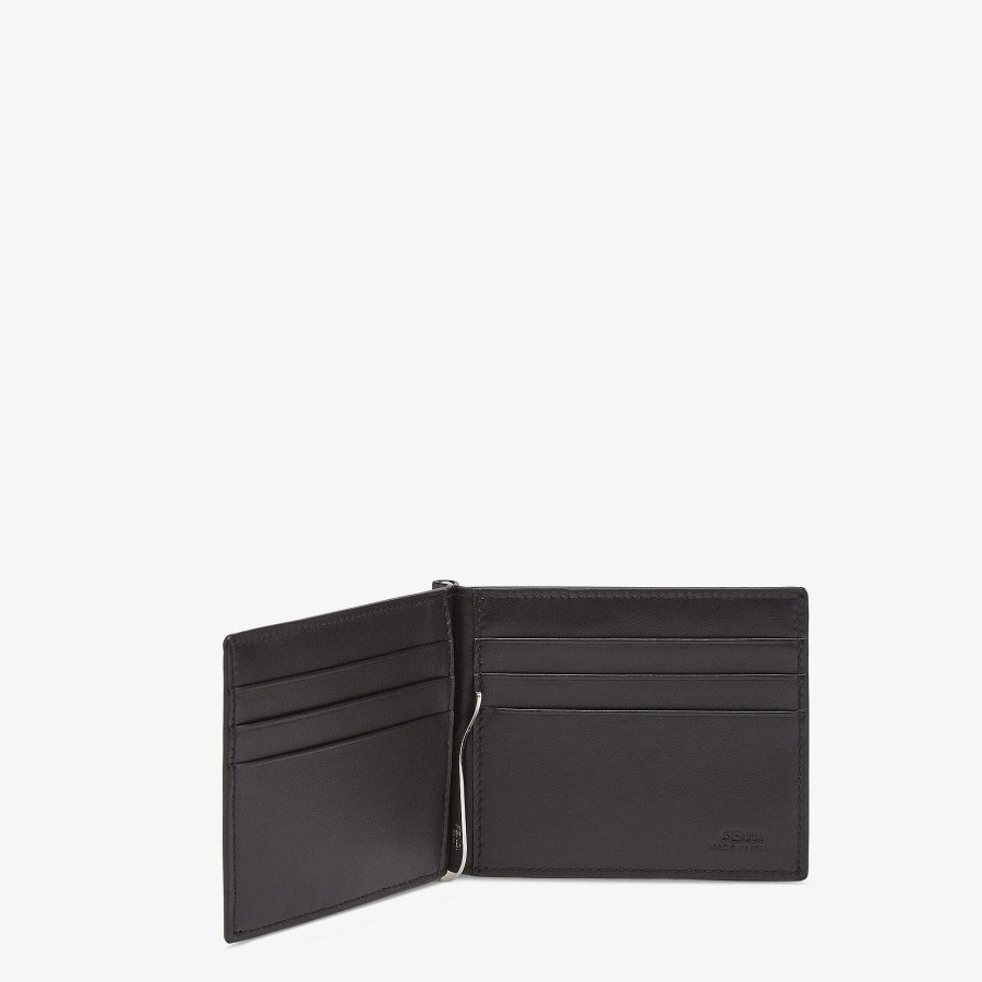 Men Fendi Wallets | Card Holder Gray