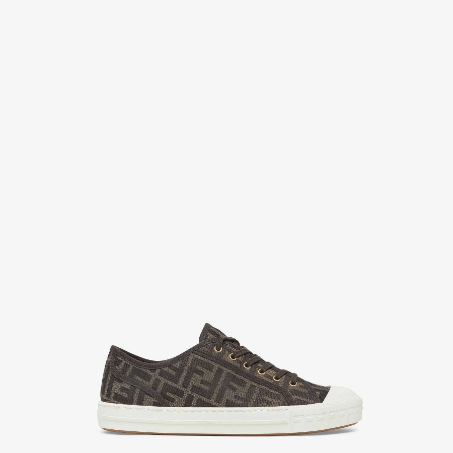 Men Fendi Sneakers | Fendi Domino Brown