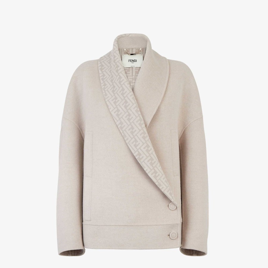 Women Fendi Outerwear | Blouson Beige