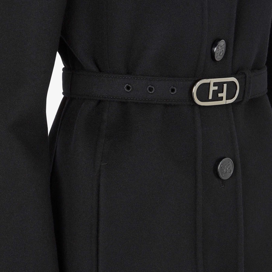 Women Fendi Jackets | Jacket Black