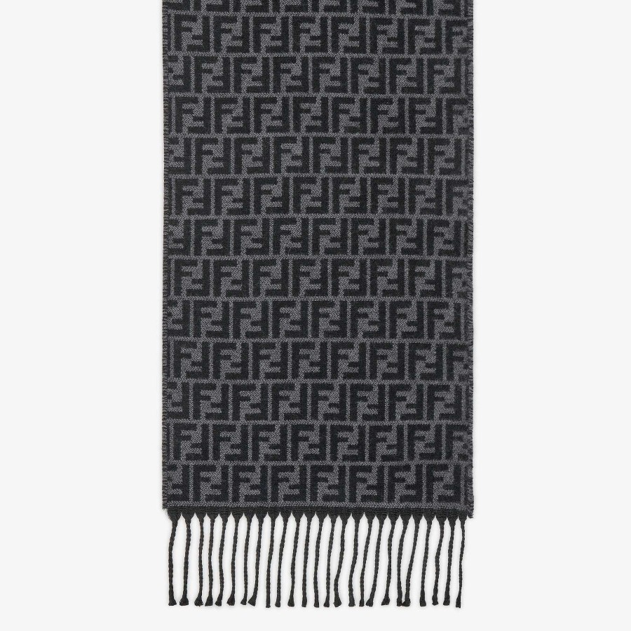 Men Fendi Scarves | Scarf Black