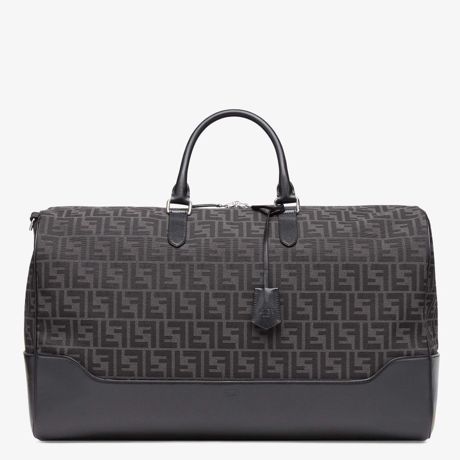 Men Fendi Travel Bags | Large Duffle Bag Gray