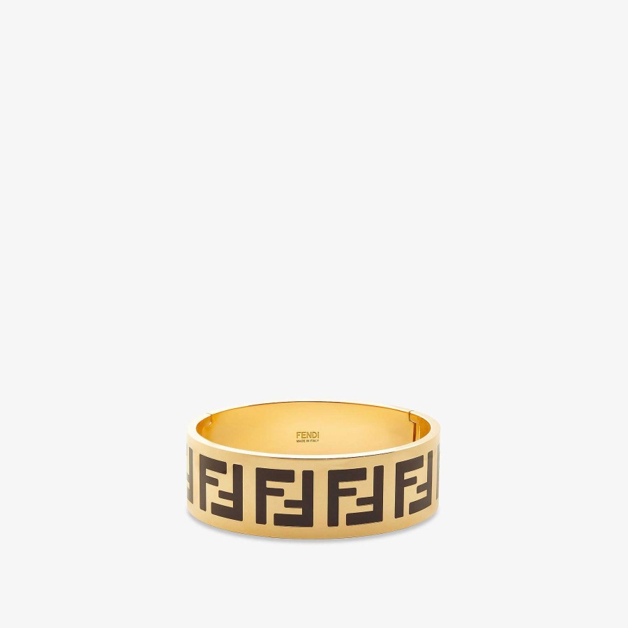 Women Fendi Bracelets | Ff Bracelet Gold