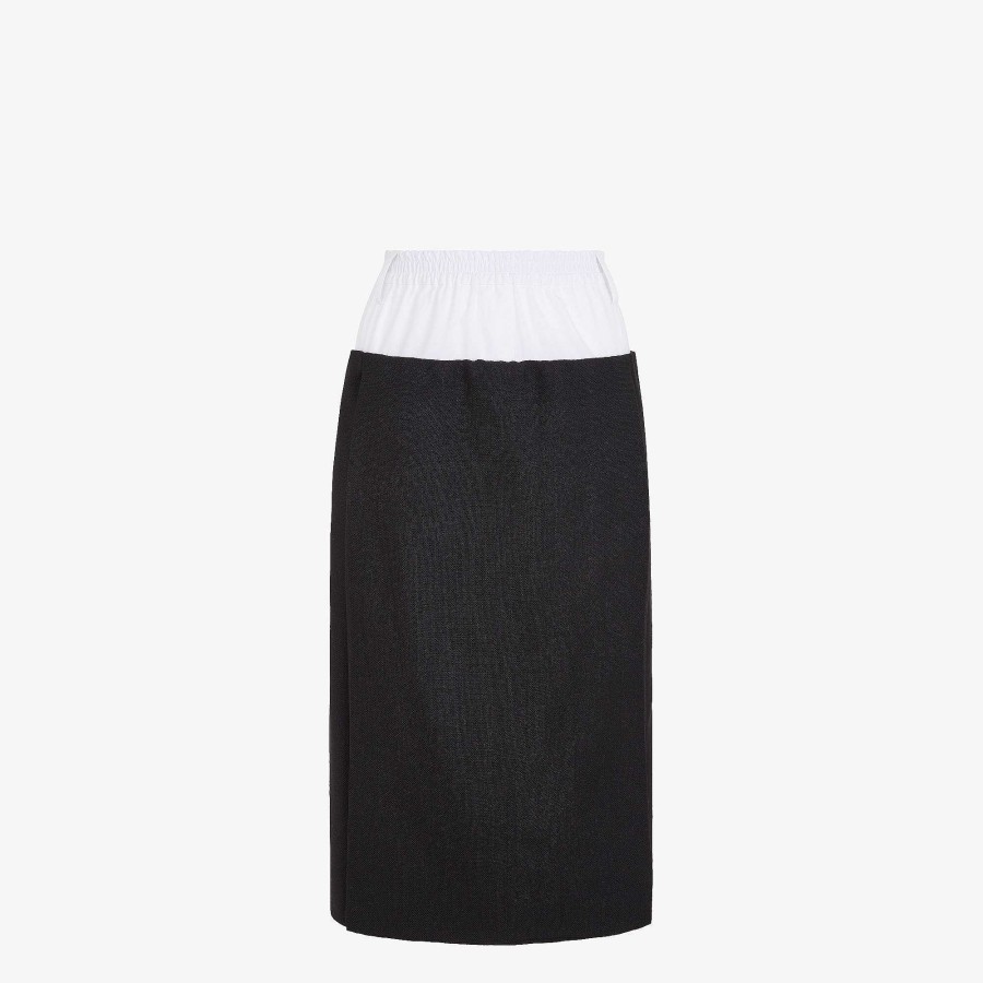 Women Fendi Skirts | Skirt Black