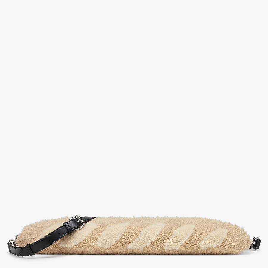 Men Fendi Travel & Lifestyle | Baguette Pouch Beige