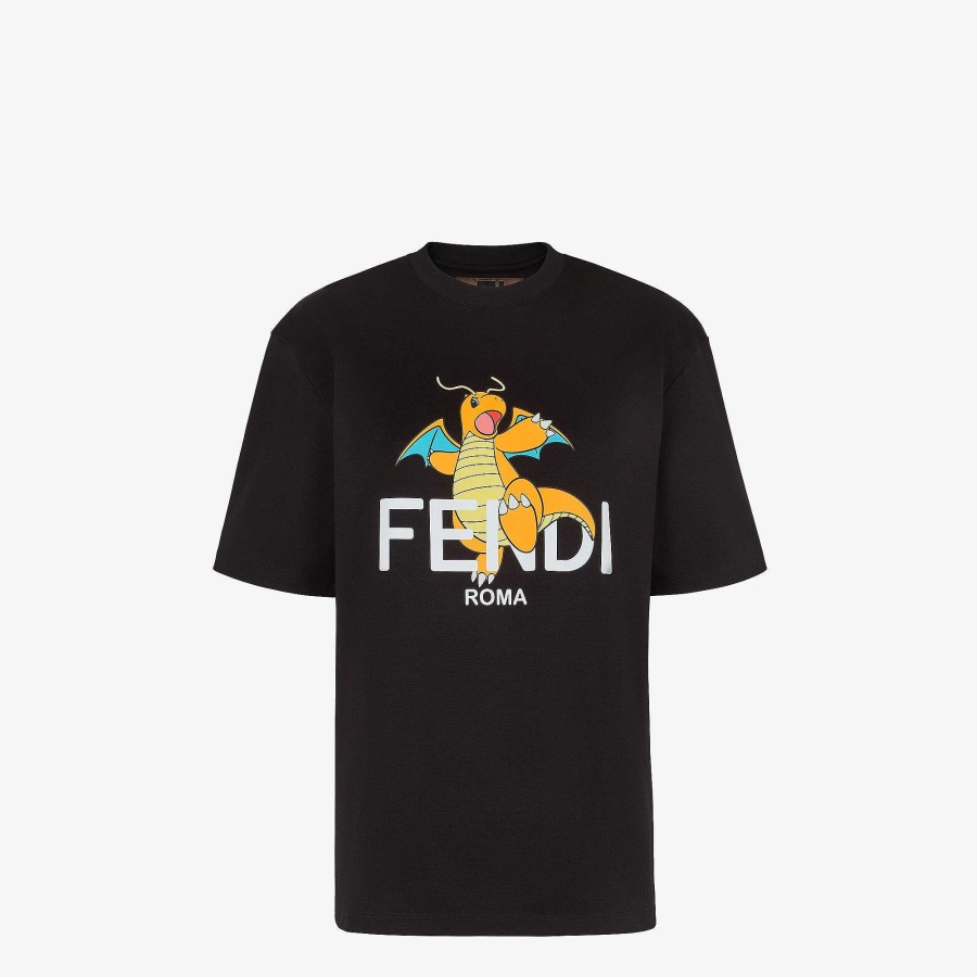 Fendi X Frgmt X Pokemon Fendi | T-Shirt Black