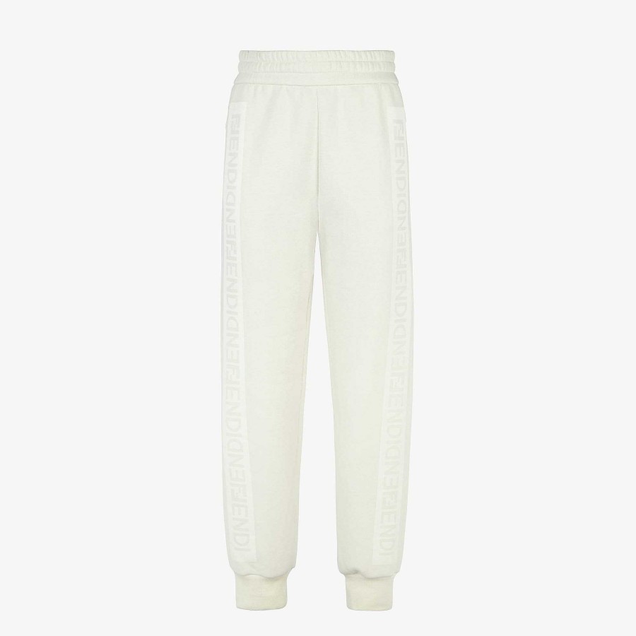 Women Fendi Skiwear | Pants White