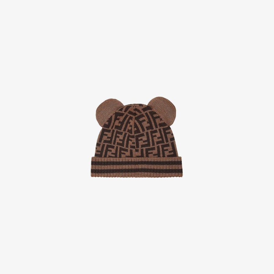 Kids Fendi Accessories | Junior Knit Hat