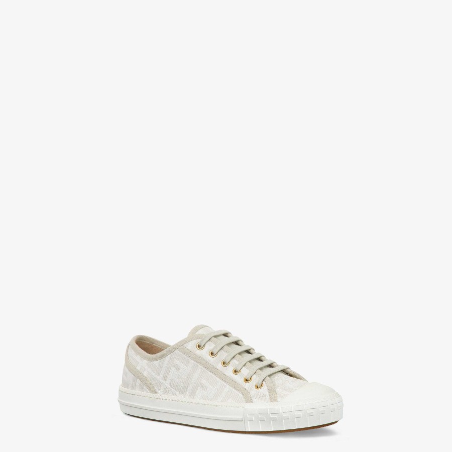 Women Fendi Sneakers | Domino White