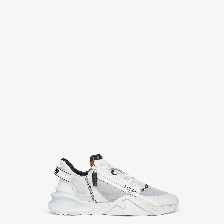 Men Fendi Sneakers | Fendi Flow White