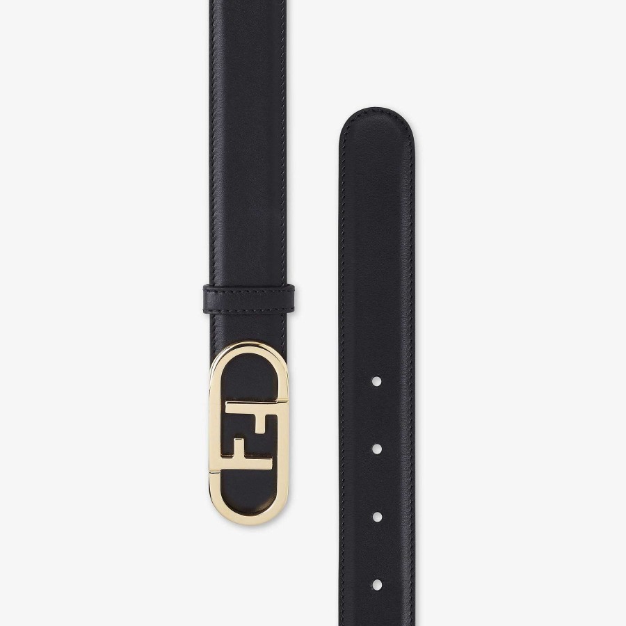 Women Fendi Belts | Fendi O'Lock Belt Black