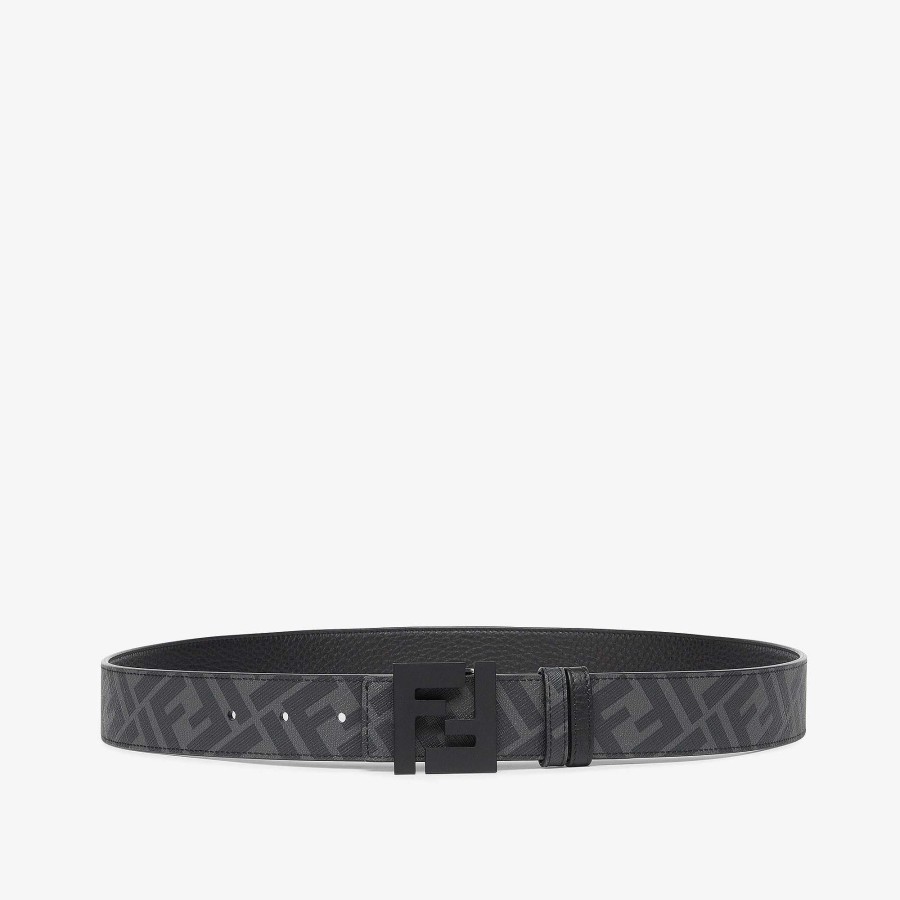 Men Fendi Belts | Ff Belt Black