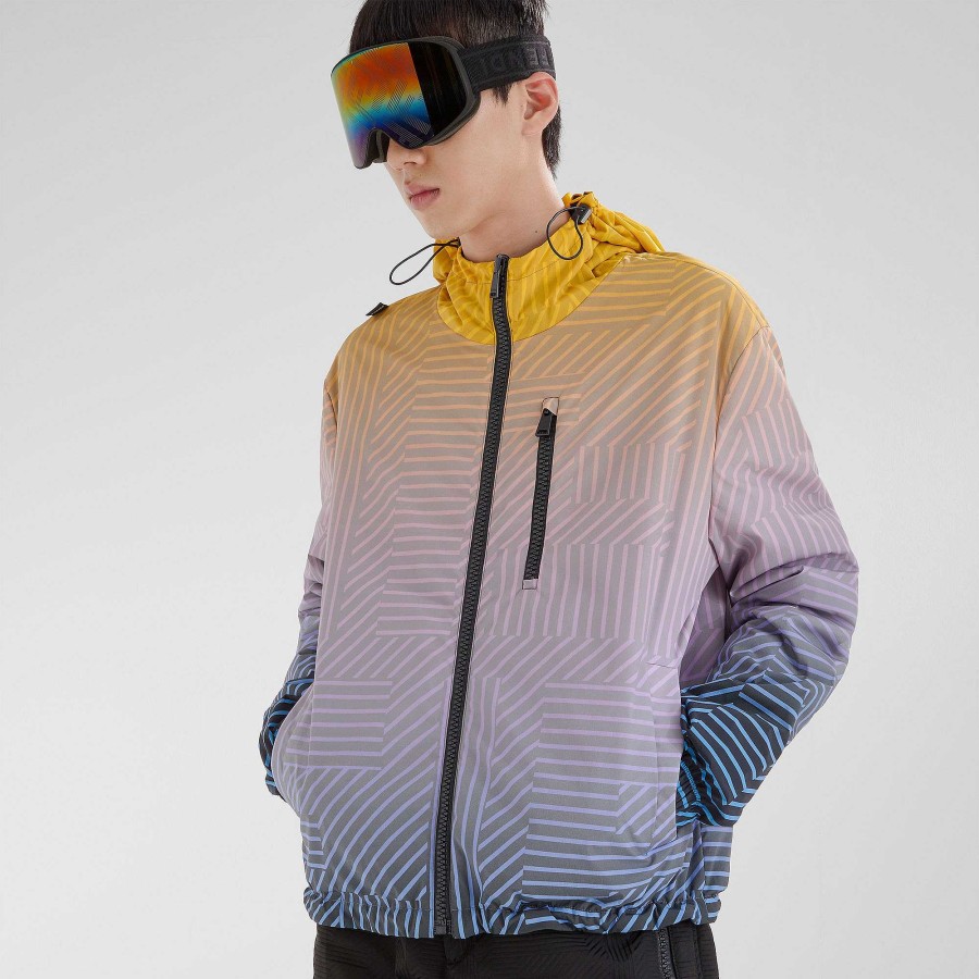 Men Fendi Skiwear | Windbreaker Multicolor