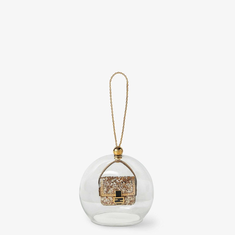 Home Decor & Lifestyle Fendi | Christmas Ball Gold