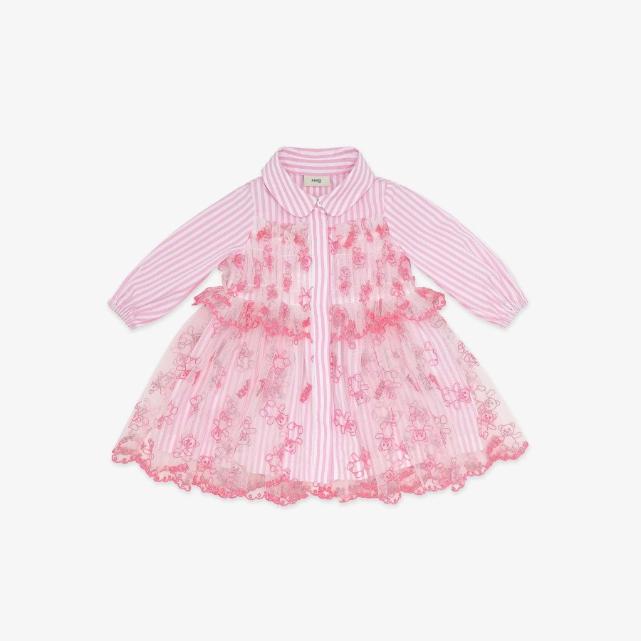 Kids Fendi Baby Girl | Baby Dress Pink