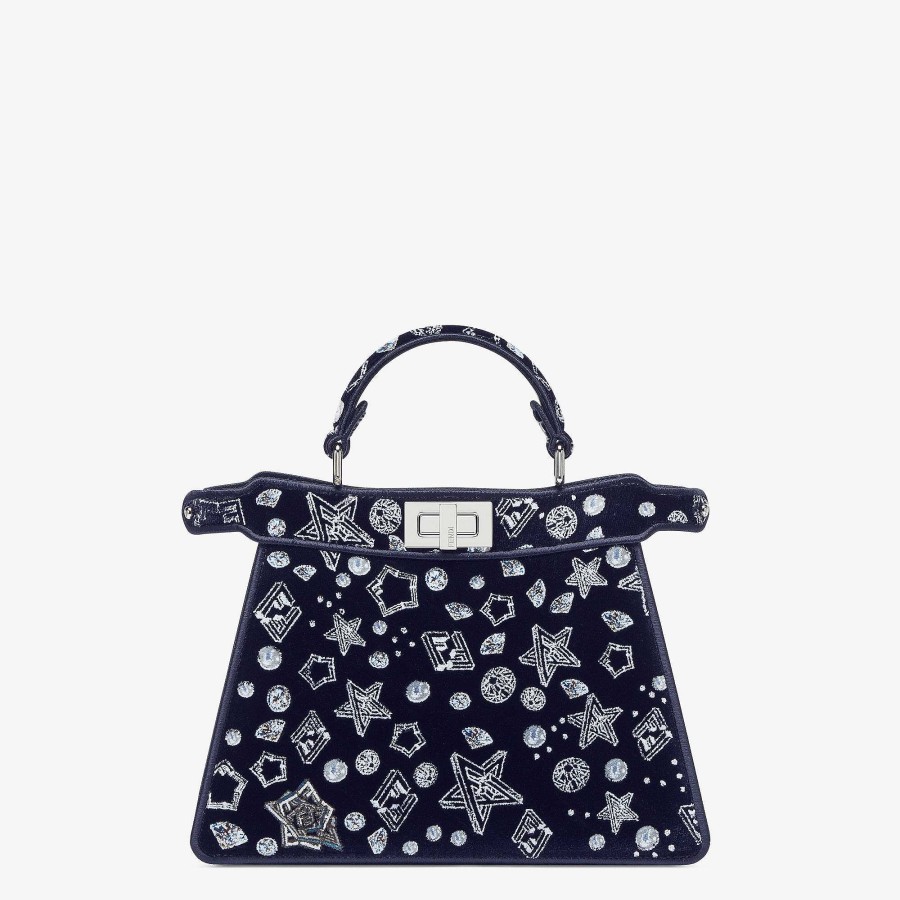 Women Fendi Peekaboo | Peekaboo Iseeu Small Blue