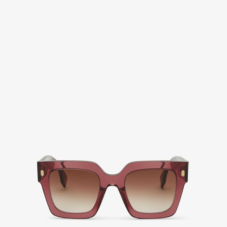 Women Fendi Sunglasses | Fendi Roma Brown