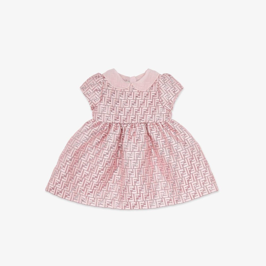 Kids Fendi Baby Girl | Baby Dress Pink