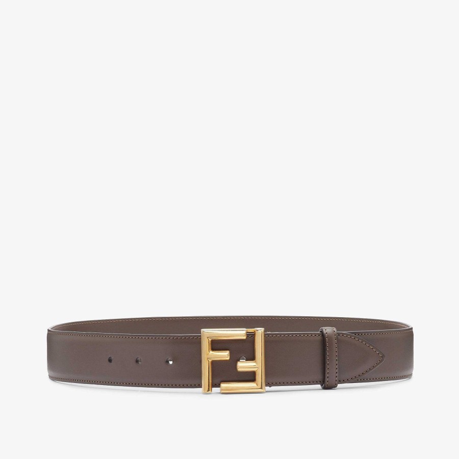 Women Fendi Belts | Ff Belt Brown